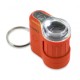 Microscope de poche 20x Led Orange 