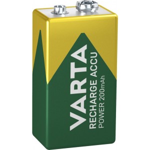 VARTA 9V 200mAh Rechargeable Ready to use