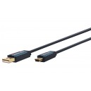 Câble adaptateur USB-A vers USB-Mini-B 2.0 1.8 m