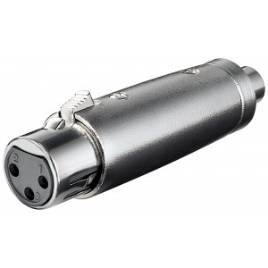 Adaptateur XLR, RCA Prise vers XLR Prise