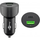 Chargeur Rapide Double USB pour Voiture USB-C™ PD (Power Delivery) (48 W)