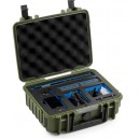 B&W Valise type 1000 Insta 360 X5 vert fonc&eacute;