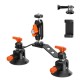 K&F Support double ventouse