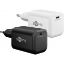 Goobay 65 W Chargeur Rapide USB-C PD GaN Nano blanc