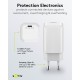 Goobay 65 W Chargeur Rapide USB-C PD GaN Nano blanc