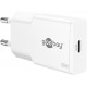 Goobay 30 W Chargeur Rapide USB-C PD GaN Slim blanc