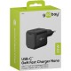 Goobay 20 W Chargeur Rapide USB-C PD GaN Nano noir