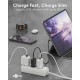 Goobay 20 W Chargeur Rapide USB-C PD GaN Slim noir