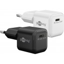 Goobay 20 W Chargeur Rapide USB-C PD GaN Nano blanc