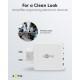 Goobay 68 W Chargeur Rapide Multiport USB-C PD GaN blanc