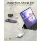 Goobay 65 W Chargeur Rapide Double USB-C PD GaN 90° Flat blanc (2x USB-C)