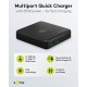 Goobay 65 W Chargeur de Table Multiport USB-C PD GaN noir