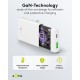 Goobay 45 W Chargeur Rapide Double USB-C PD GaN 90° Flat blanc