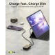 Goobay 45 W Chargeur Rapide Double USB-C PD GaN 90° Flat noir