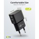 Goobay 12 W Kit de Charge Double Micro-USB noir