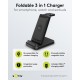 Goobay Chargeur sans Fil 3en1, 15 W