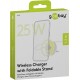 Goobay Chargeur sans Fil avec Support Qi 2.2, 25 W