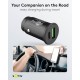 Goobay 27 W Power Delivery Chargeur Rapide Double USB pour Voiture USB-C PD