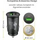 Goobay 30 W Power Delivery Chargeur Rapide pour Voiture USB-C PD (USB-C + USB-A)