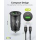Goobay 27 W Dual USB Kit de Chargeur Rapide pour Voiture USB-C