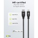 Goobay 27 W Dual USB Kit de Chargeur Rapide pour Voiture Lightning