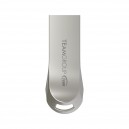 Cl&eacute; USB 3.2 TEAMGROUP C222 128 Go m&eacute;tal argent
